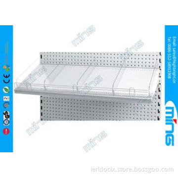 Heavy Duty Plastic Retail Display Shelves Dividers with 450